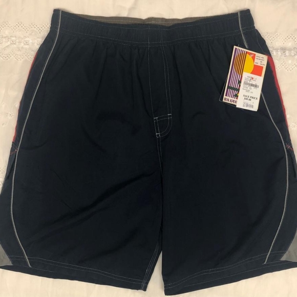 Alpine Other - NWT Men's Striped w/ Pockets Alpine Bathing Suit